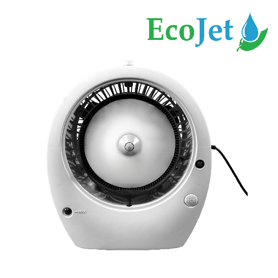 Enfriador Evaporativo Ecojet Bob 353 Cfm Tipo Mesa Blanco