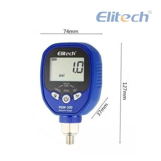 Indicador de Presión Elitech Bluetooth PGW-500