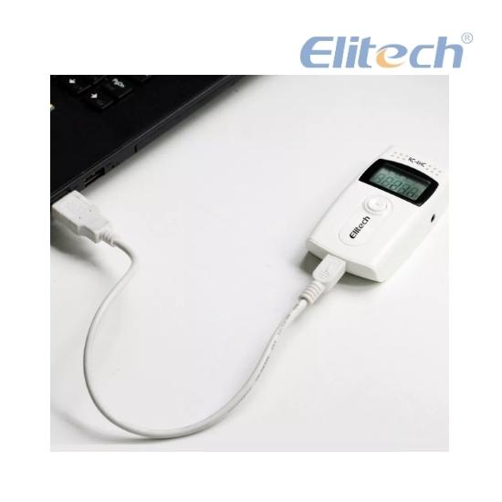 Termohigrómetro Datalogger USB Registra Datos Elitech RC-4HC